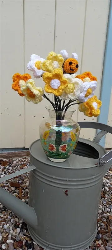 1off Crochet Bucket