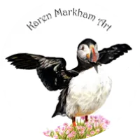 Karen Markham Art Small Market Logo