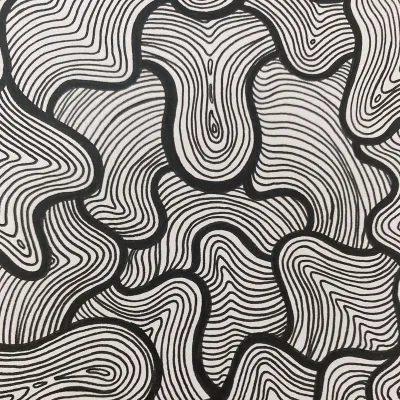 A5 Small Swirls Illustration Hand Drawn 4