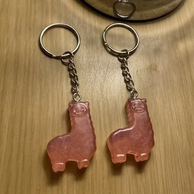 Alpaca Keyring