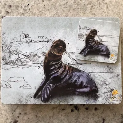 Seal, Animal & Criccieth Castle Placemats