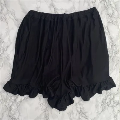 Bamboo Jersey Frill Shorts Lay Back