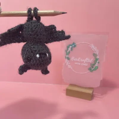 Bat crochet toy 1