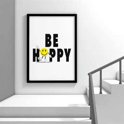 Be Happy Print