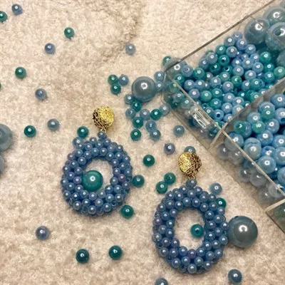 beaded earrings