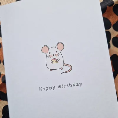 Birthday card. Happy Birthday. Cute Birt 3