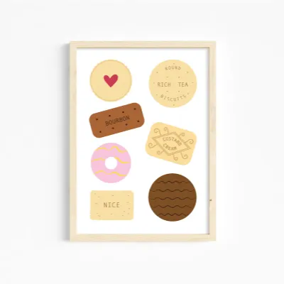 Biscuits Kitchen Print 1