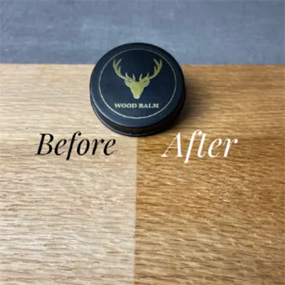 Wood Balm Before & After