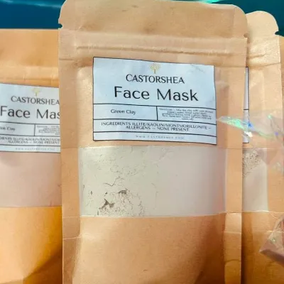 Castorshea Clay Face Masks 100g 1