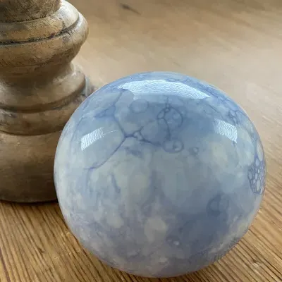 Ceramic Ball Blue Marble 3