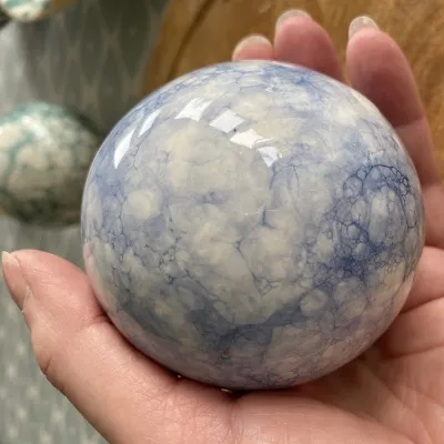 Ceramic Ball Blue Marble 6