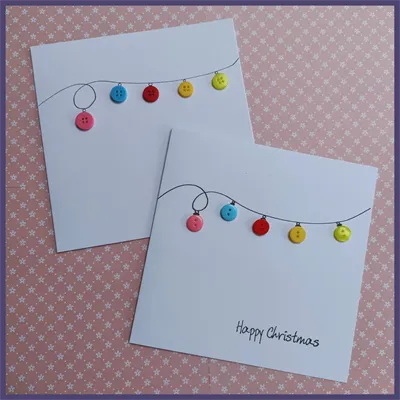 Christmas Festive Light Card 6