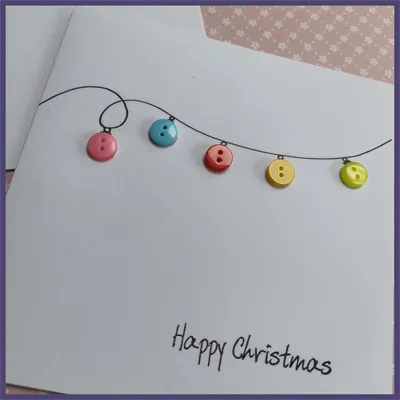 Christmas Festive Light Card