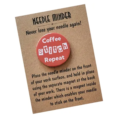Coffee Stitch Repeat Needle Minder 5