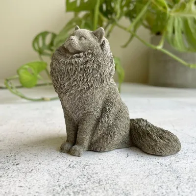 Concrete cat | cat statue | cat memorial 8
