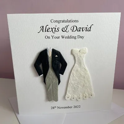 Congratulations Wedding Card Mr & Mrs  2