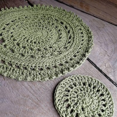 Crochet Boho Placemat by From Meg, with love x