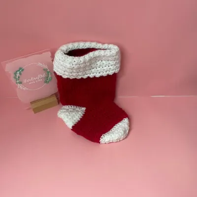 Crochet Christmas stocking 2