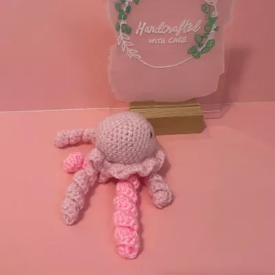 Crochet jelly fish toy 4