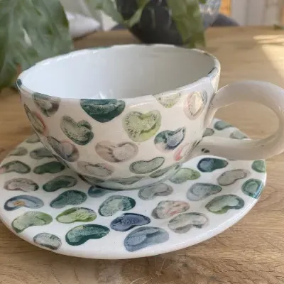 Cup And Saucer. 2