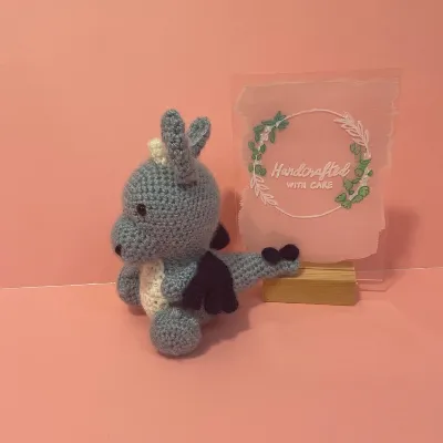 Dragon crochet toy 3