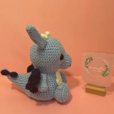 Dragon crochet toy 7