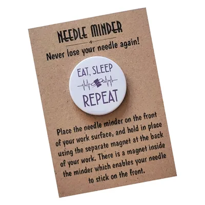 Eat Sleep Stitch Repeat Needle Minder 5