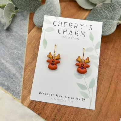 Festive Holiday Earrings 1