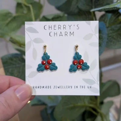 Festive Holiday Earrings 16