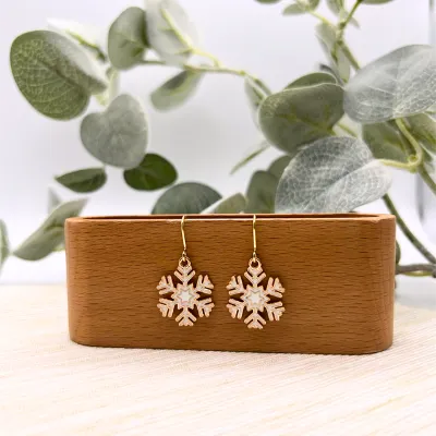 Festive Holiday Enamel Charm Earrings 9