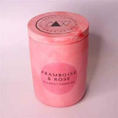 Framboise & Rose top view