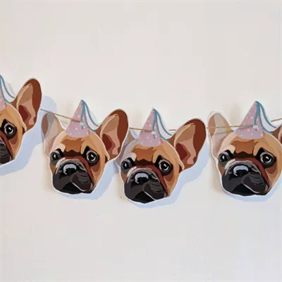 French Bulldog Bunting 1