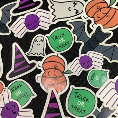 Halloween Sticker Collection by Blooming Crown