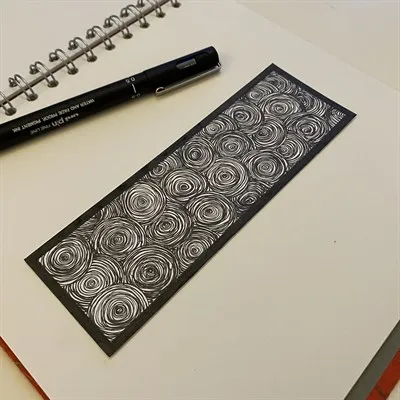 Geometric Circle Bookmark