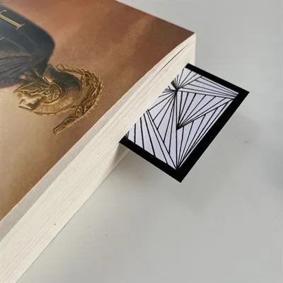 6"x2" Geometrical Bookmark