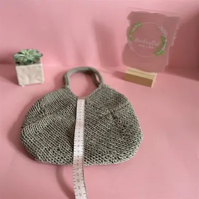 Hand Knitted Small Bag