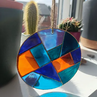 Hand Painted Stained Glass Suncatchers 2