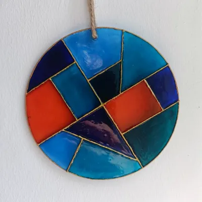 Hand Painted Stained Glass Suncatchers 4