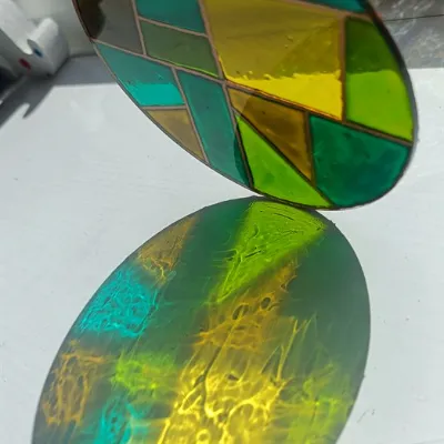 Hand Painted Stained Glass Suncatchers 5