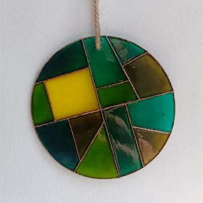 Hand Painted Stained Glass Suncatchers 7