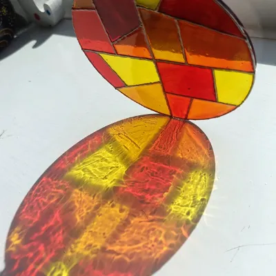 Hand Painted Stained Glass Suncatchers 9