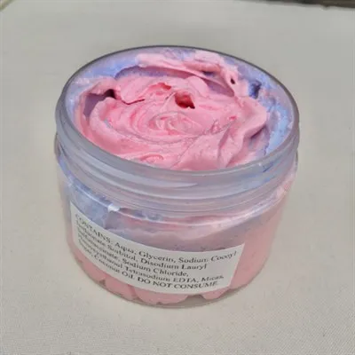 Handmade Blue & Pink Whipped Sugar Scrub