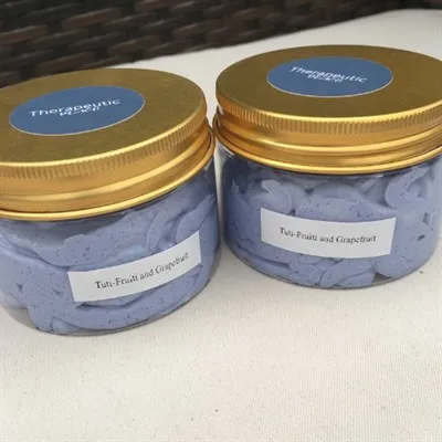 Handmade Blue Whipped Sugar scrub