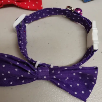 Handmade Cat collars with Decorative bow 7