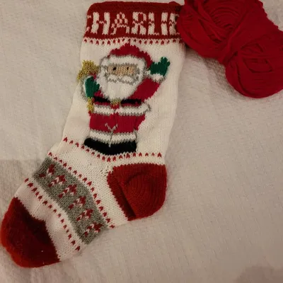 Handmade Christmas Stocking Personalised 3