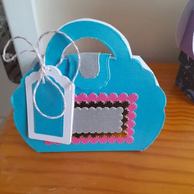 Handmade Handbag gift boxes with Velcro  4