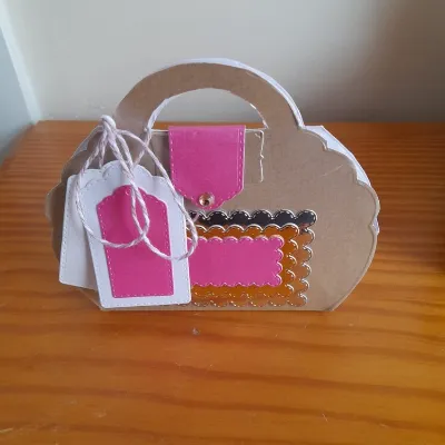 Handmade Handbag gift boxes with Velcro  8