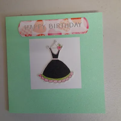 Happy Birthday hand made card. 2