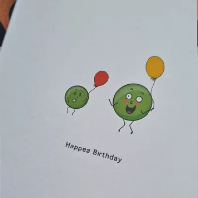 Happy Birthday (happea). Birthday card.  4