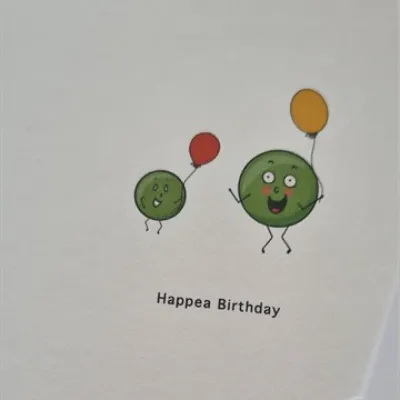 Happy Birthday (happea). Birthday card.  10